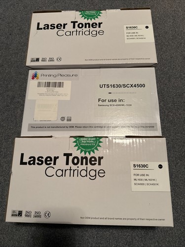Three black samsung scx 4500 - samsung, scx-4500