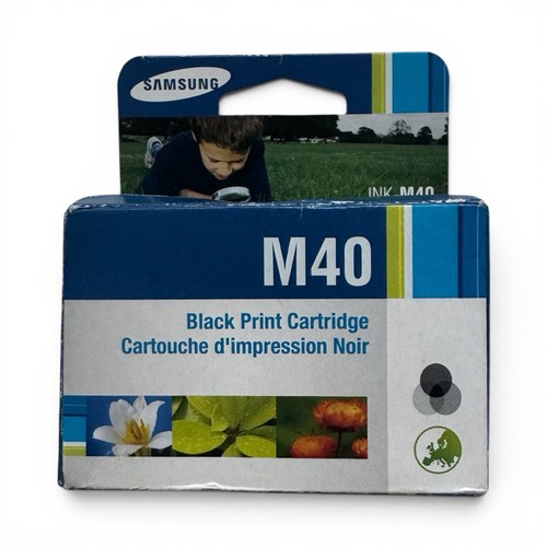 Genuine samsung m40 black ink - black,